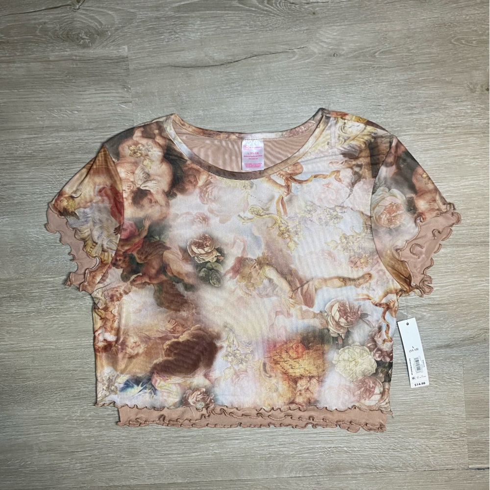 Women’s No Boundaries double layered renaissance top